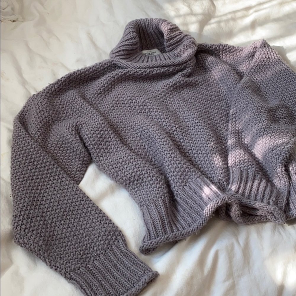CJLA GRAY Turtleneck sweater